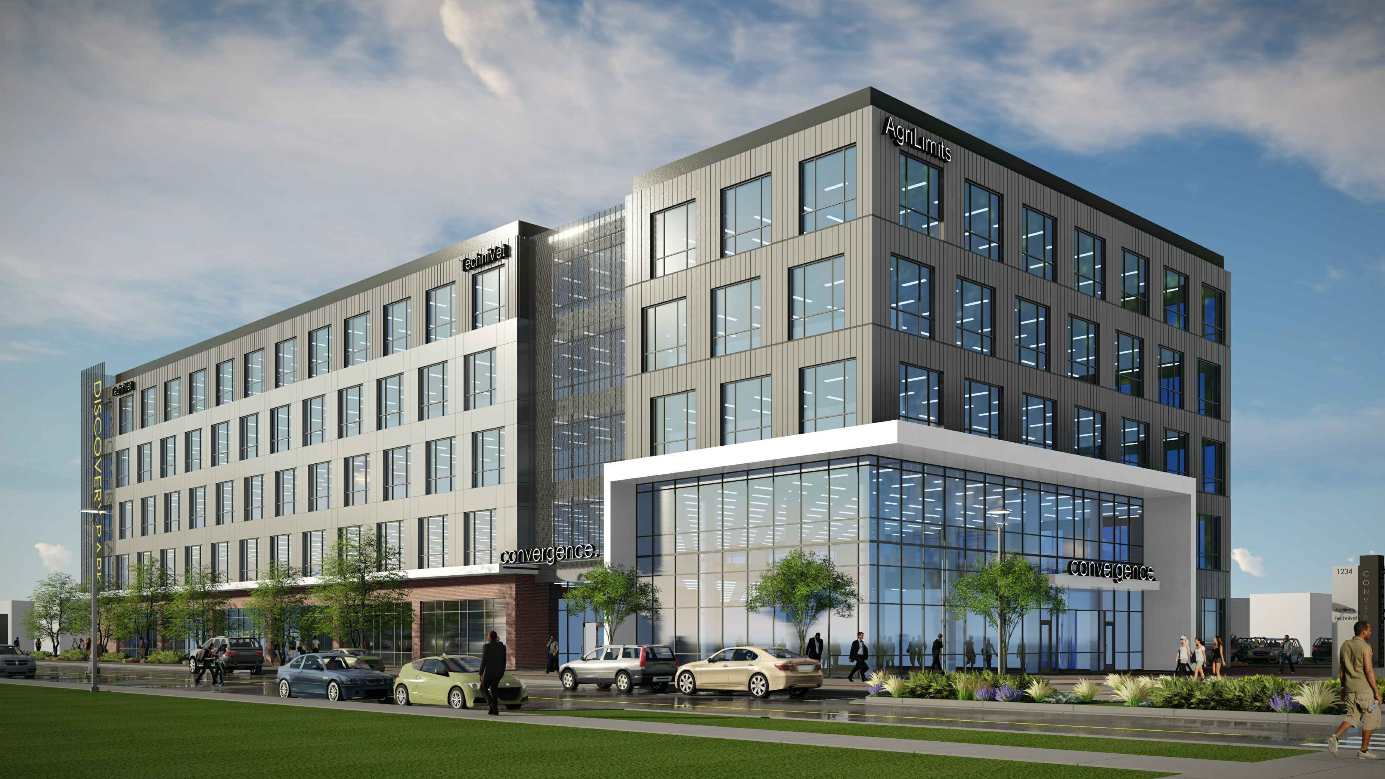 Purdue Research Park building rendering